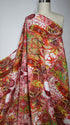 100% Linen - 'Our Riviera' | Pink & Orange
